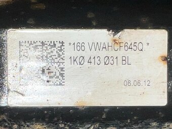 Pravý přední tlumič 1K0413031BL Škoda Yeti 5L r.v. 2013 - 3