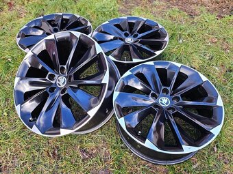 Sada originálních Alu disků Škoda SUPERNOVA - 8x19" - 3