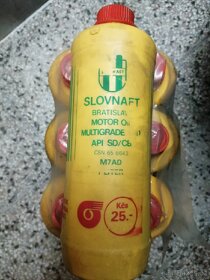 Olej motorový retro láhve - 3