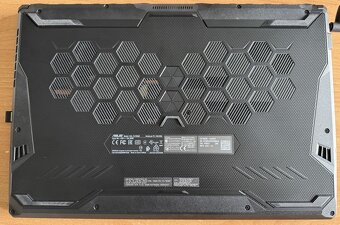 Herní ntb. ASUS TUF Gaming 17", Ryzen 7, RTX 3070 - 3