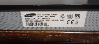 Blu Ray/DVD 3D přehrávač Samsung BD-H5500. - 3