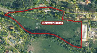Vícegenerační vila (240 m2) s navazujícími pozemky (2,5ha) - - 3
