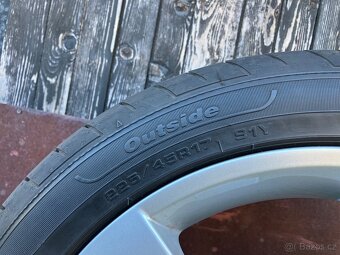 ALU kola R17 Škoda Denom letní pneu 225/45 7J ET49 - 3