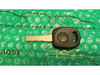 klíč Škoda Felicia po FL bez imobilizéru 6U0837219F - 3
