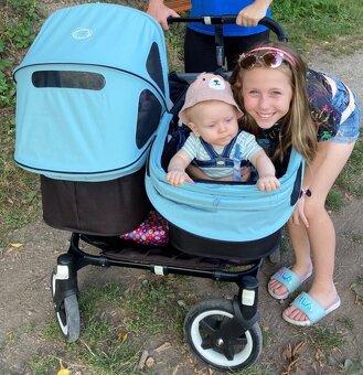 Bugaboo Donkey, vajíčko Maxi-Cosi a isofix Family fix - 3