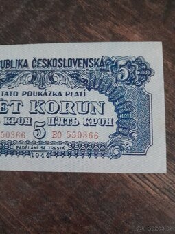 5 korun 1944 - 3