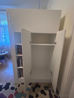 Ikea patrová postel SMÅSTAD bílá - 3