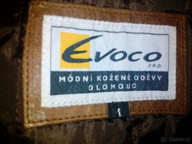 Nová pánská kožená bunda EVOCO - 3