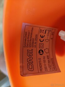 Silikonová závěsná lampa, stínidlo na světlo-míč. - 3