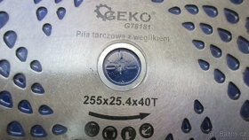 Kotouč s vid. zuby pr.255mm 40-60zubů pro křovinořez - 3