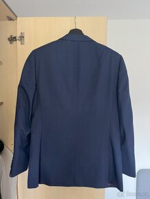 Nový vlněný oblek Suitsupply Lazio Blue vel. 50 - 3