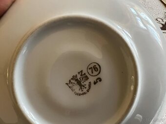 Stará porcelánová čajová sada č. 2 - 3