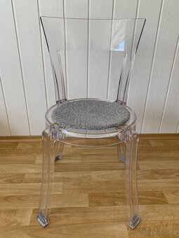 Kuchyňské průhledné židle - 3