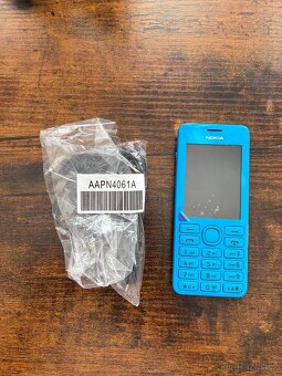 📱 Nokia 206 – modrá, perfektnà stav, cena pevná - 3