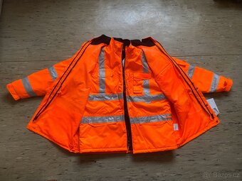 Nová zimní reflexní bunda 3v1 4XL - 3