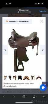 Westernové sedlo - 3