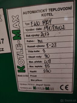 Automatický kotel -uhli K2, dřevo, pelety - 3