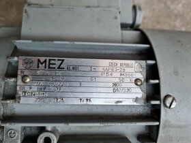 MEZ Mohelnice elektromotor s převodovkou - 3