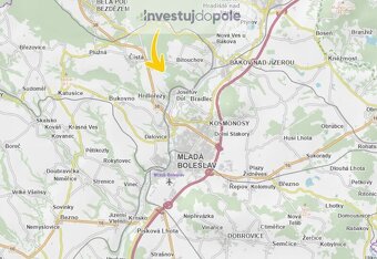Prodej pole v k.ú. Dalešice u Bakova nad Jizerou - 3