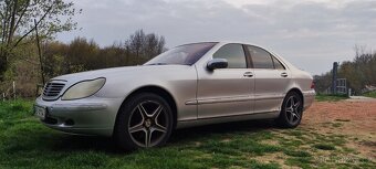 MB S400CDI 2001 naj. 350tis, SZ, max výbava, plně pojízdný - 3