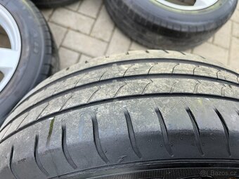 4x litá kola 4x108 R16, letní pneu - 3