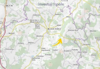 Prodej louky v k.ú. Radostovice u Smilových Hor - 3