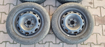 Plechové disky Škoda Fabia 1 5x100 6x14 ET43 185/60r14 letní - 3