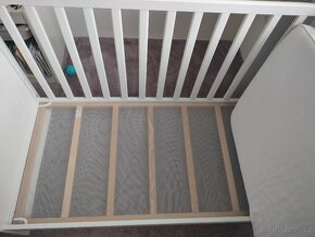 Dětská postýlka IKEA Sundvik,120x60,vc.matrace a povleceni - 3