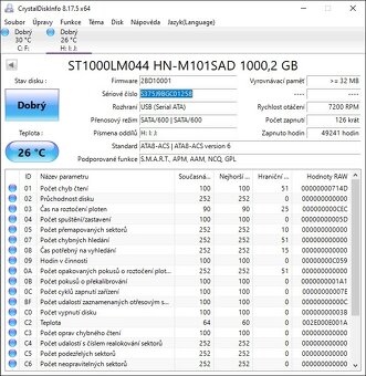 HDD SEAGATE ST1000LM044 SATA 1TB 2,5" - FUNKČNÍ - 3