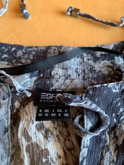 dámská hedvábná halenka zn. Esprit - vel. S/M - 3