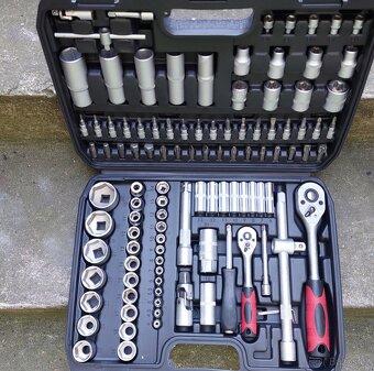 Gola sada 108 ks, 1/2", 1/4", materiál Cr-V - nové - 3
