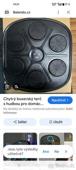 Chytrý boxerský terč s hudbou - 3