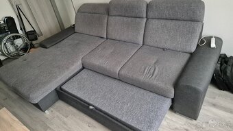 Prodám rozkladaci sedačku s úložným prostorem - 3