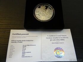 Stříbrná medaile Strážci českých hor - Jeseníky a Praděd - 3