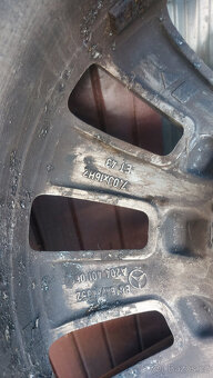 Alu kola originál mercedes 5x112 R16, ET 43 - 3