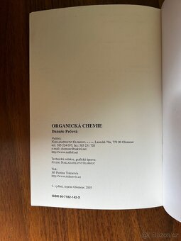 Organická chemie - Danuše Pečová - 3