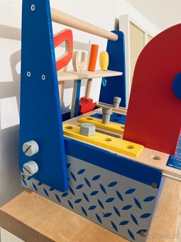 Woody dřevěný kutilský ponk / box s cirkulárkou - 3