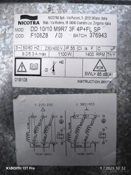 Ventilátor DD 10/10 - 3