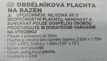 KRYCÍ PLACHTA NA BAZÉN - 3