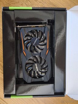 Dvě Grafické karty Gygabyte GTX-1050 2gb - 3