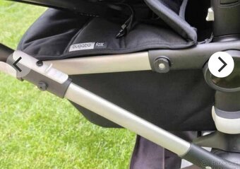 BUGABOO Fox kočárek Black/Black - 3