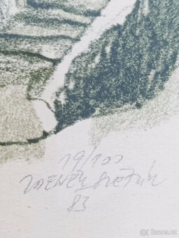 Litografie Zdeněk Světlík (1932-2021) - 3