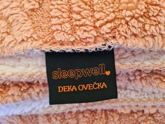 Luxusní beránková deka OVEČKA® - 150x200 cm – ČOKOLÁDA - 3