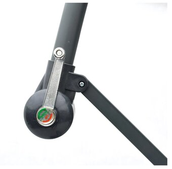 ROJAPLAST Slunečník zahradní boční, 270 x 270 cm, barva terr - 3