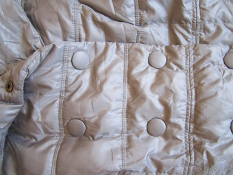 Zimní kabát italský výrobce, vel. L/40, světle šedý - 3