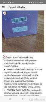 Órmeas Masážní olej s levandulí a mátou - 3