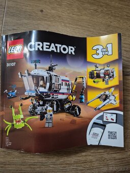 Lego creator 3v1 Vesmírné průzkumné vozidlo - 3