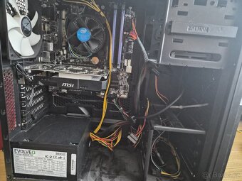 Nefunkční PC (zdroj nebo ZD) i5 4670 4x3,4GHz / 8GB/ 1050Ti - 3