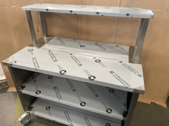 Nerezový stůl, pojízdný - 3