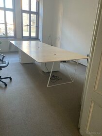 Kancelářský stůl  / studio stůl pro 6 osob, 3720x1500 - 3